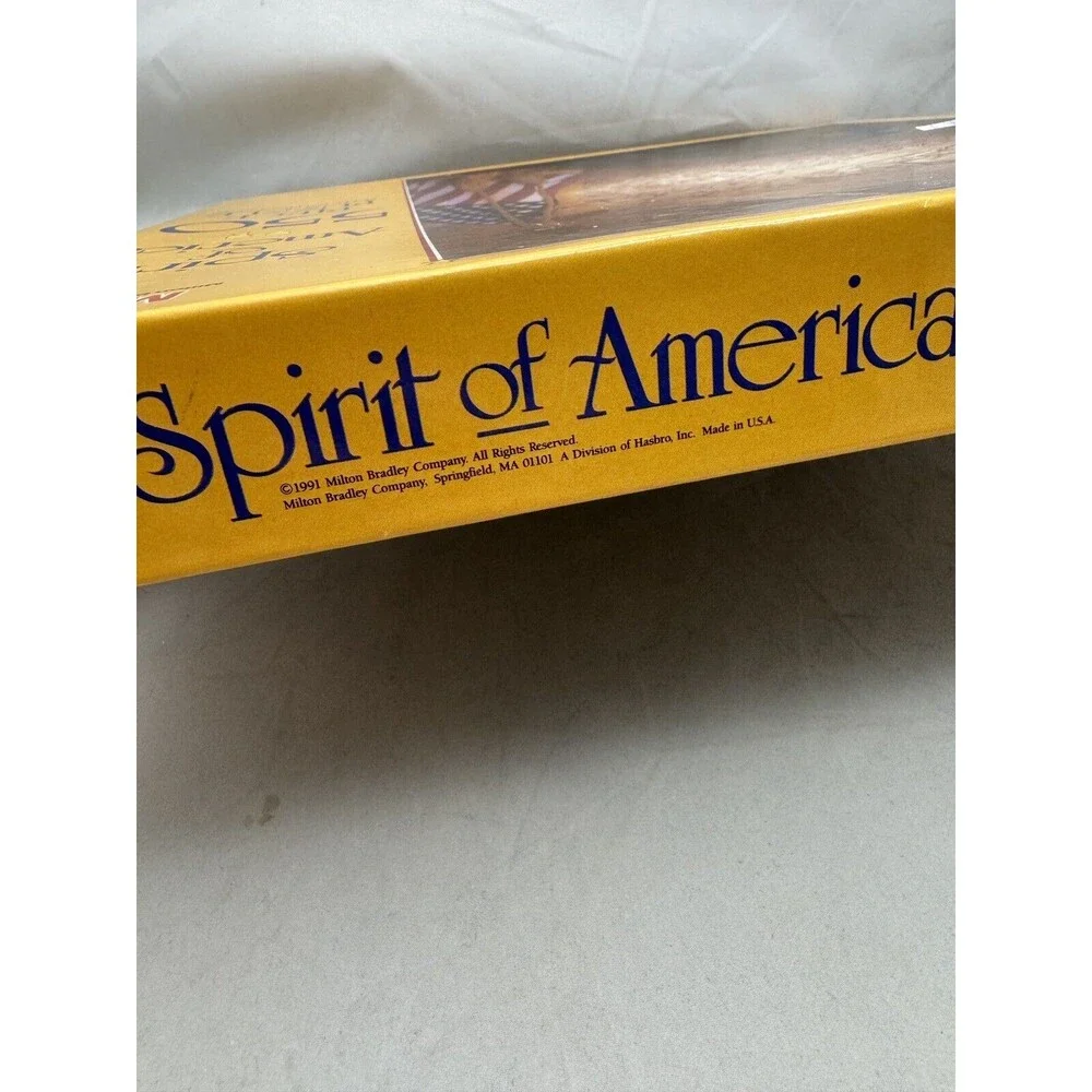 Milton Bradley We The People Spirit America 550 Piece Jigsaw Puzzle Vintage 1991